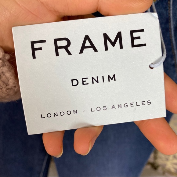 Frame flounce jeans FSZ415 Delavan - Dark Blue - Picture 4 of 7